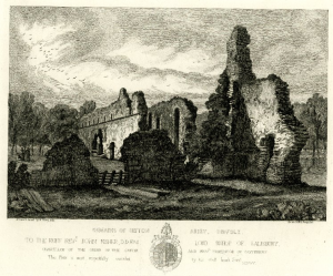 "Remains of Sibton Abbey, Suffolk" (1827) by Henry Davy. [Source]