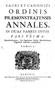 Title page of the first volume of Charles-Louis Hugo's Annales.